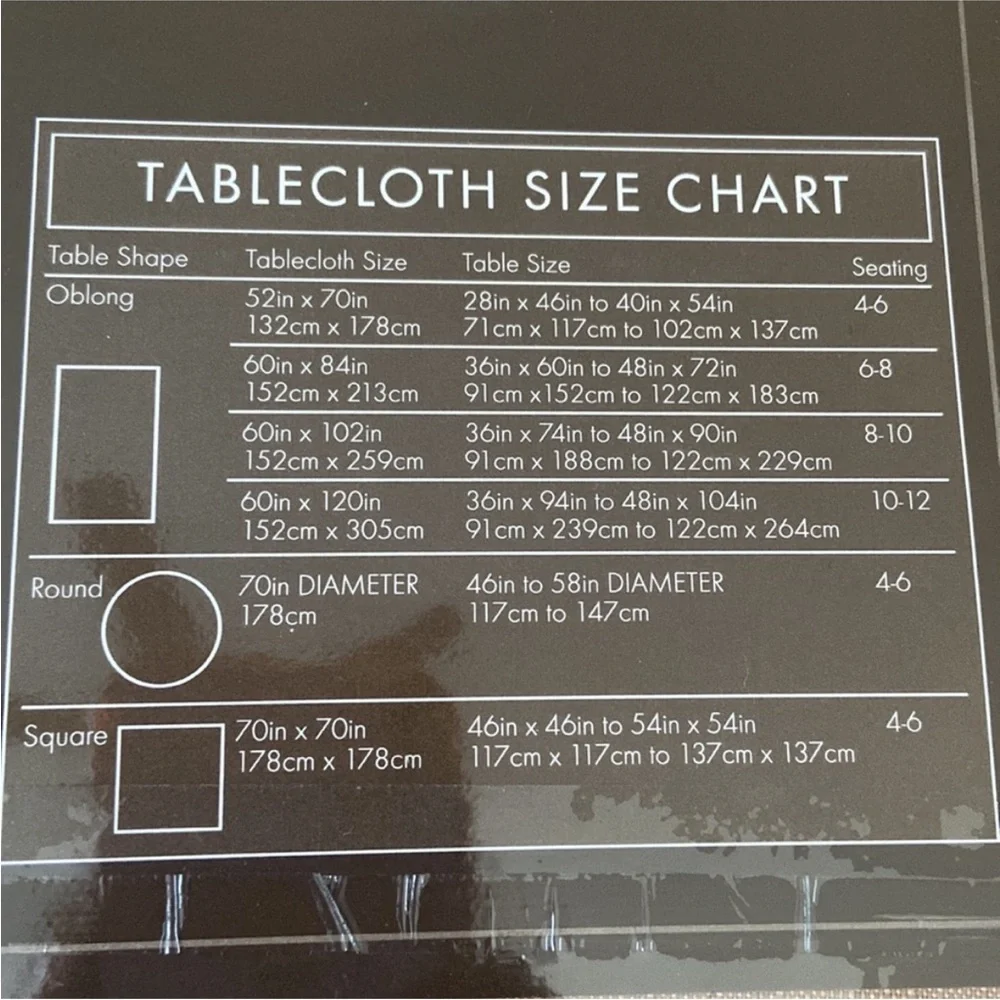 Benson Mills Basics Tablecloth 60